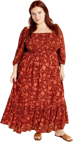 City Chic Women's Maxi Kaylee Dress