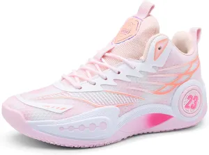 CJSPORX Women Men Basketball Shoes Non Slip Breathable Outdoor Fashion Unisex Sneakers