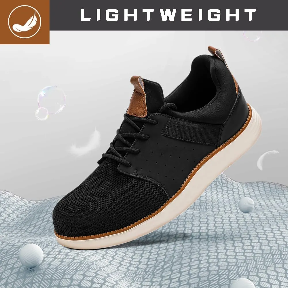 CLOAKA Men's Shoes Steel Toe Shoes for Men Mesh Slip On Work Casual Safety Walking Puncture Proof Sneakers