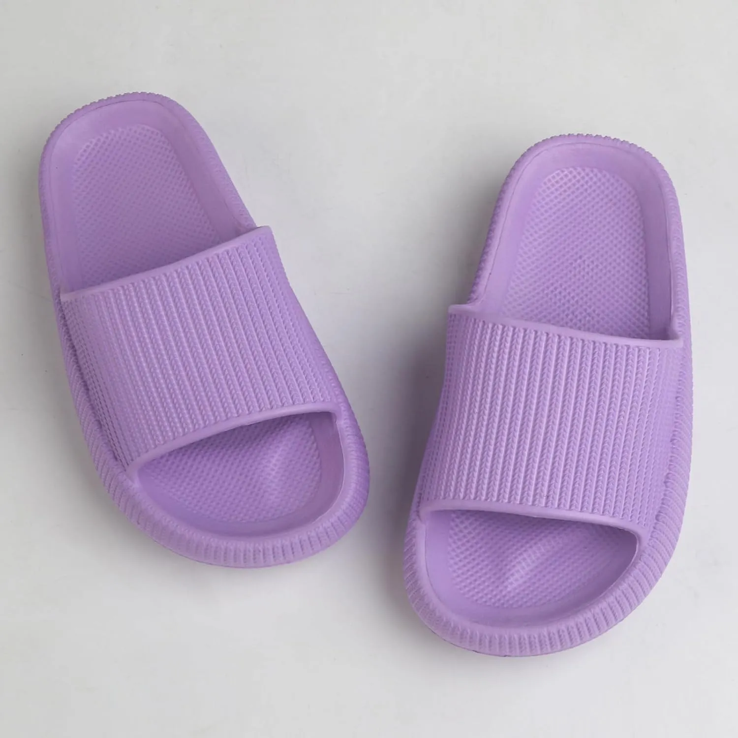 Cloud Slides for Kids, Non-Slip Slipper, Quick Drying Sandals for Boys and Girls, Home Shower Bathroom Beach Shoes for Toddler
