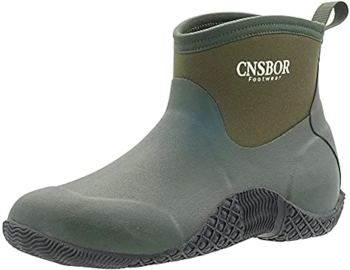 CNSBOR Men's Work Boots - Waterproof, Lightweight, Ankle Garden Boots