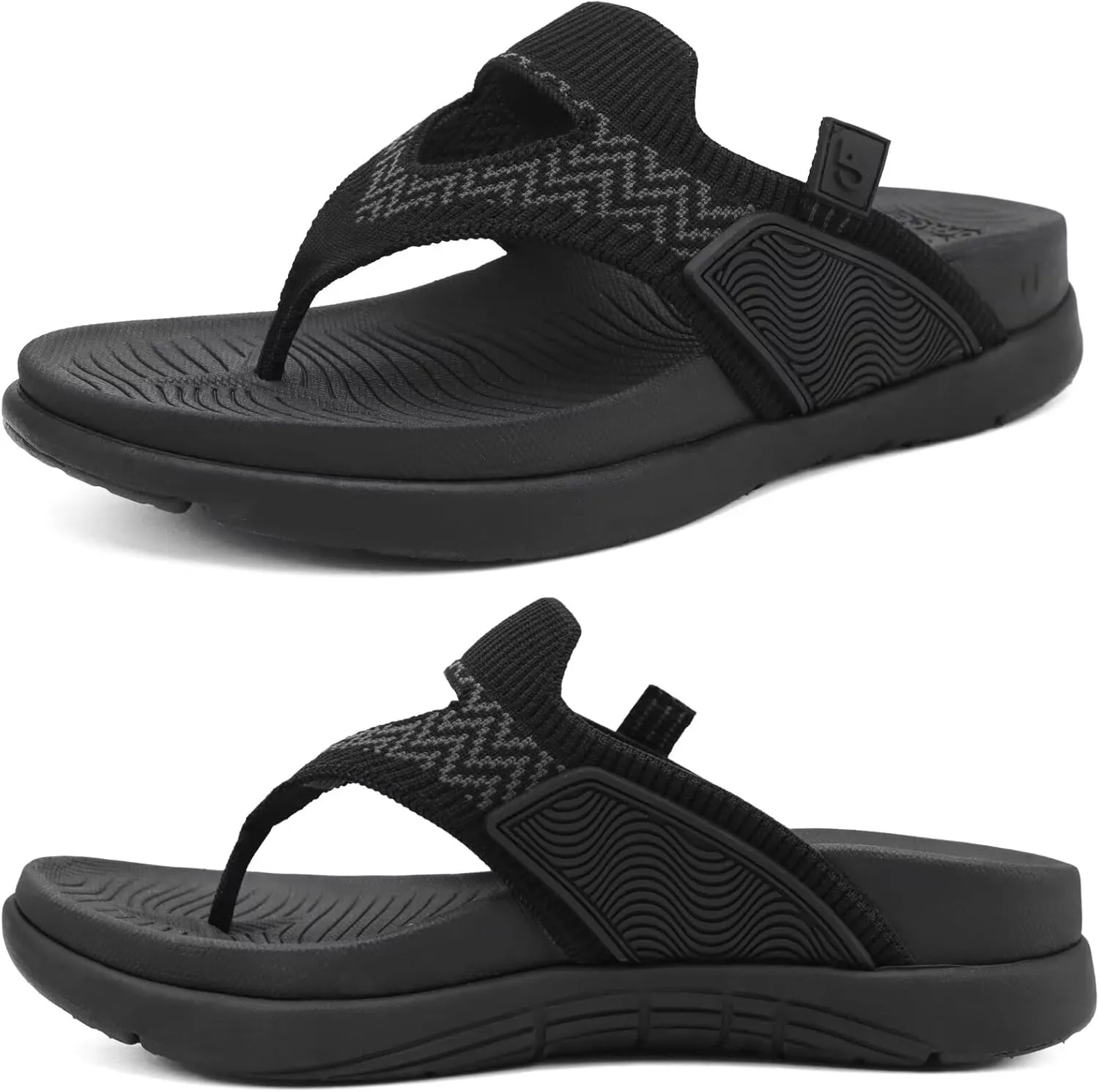 COFACE Womens Fashion Orthotic Flip Flops Recovery Walking Lightweight Athletic Thick Yoga Mat Cushion Thong Sandals With Comfortable Plantar Fasciitis Arch Support