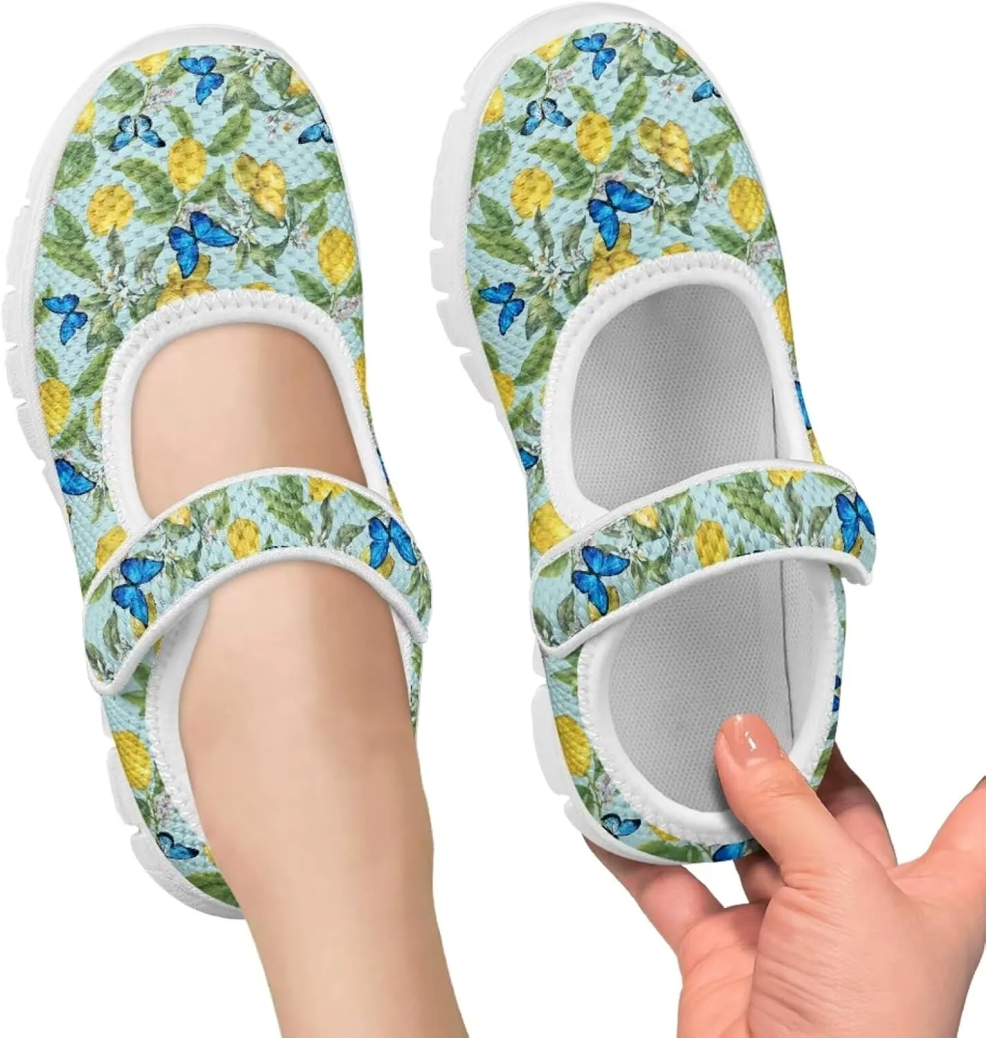 Coloranimal Mary Jane Shoes for Girls Casual Dress Shoes Single Buckle Princess Shoes Girls Flats Back to School Uniform Shoes