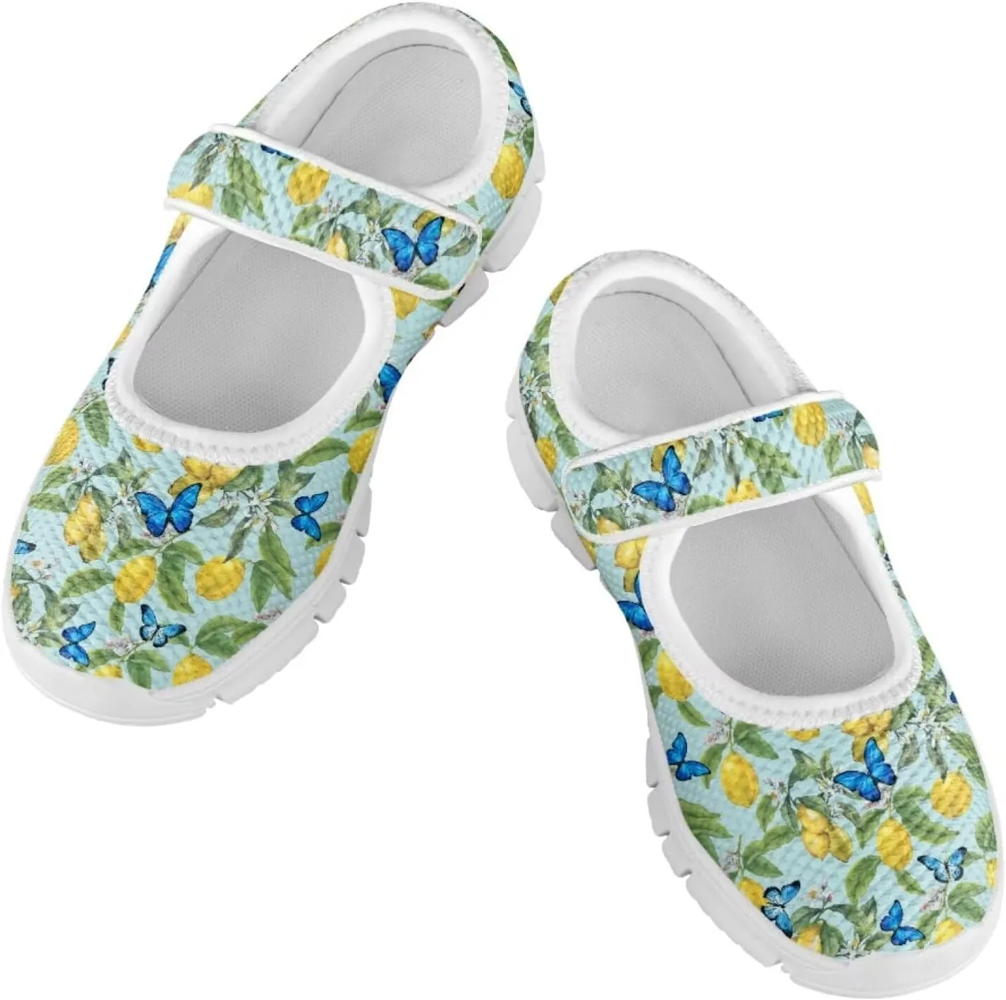 Coloranimal Mary Jane Shoes for Girls Casual Dress Shoes Single Buckle Princess Shoes Girls Flats Back to School Uniform Shoes