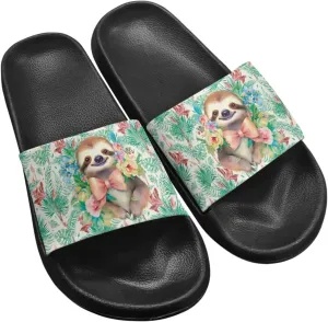 Coloranimal Slippers for Women Summer Beach Sandals House Slippers Shower Shoes Slide Sandals Women Non Slip Beach Shoes