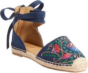 Comfortview Women's Wide Width The Shayla Flat Espadrille