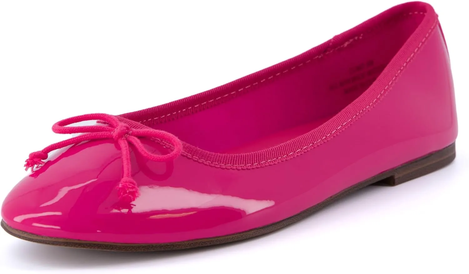 CUSHIONAIRE Women's Como Bow Flat with  Memory Foam and Wide Widths Available