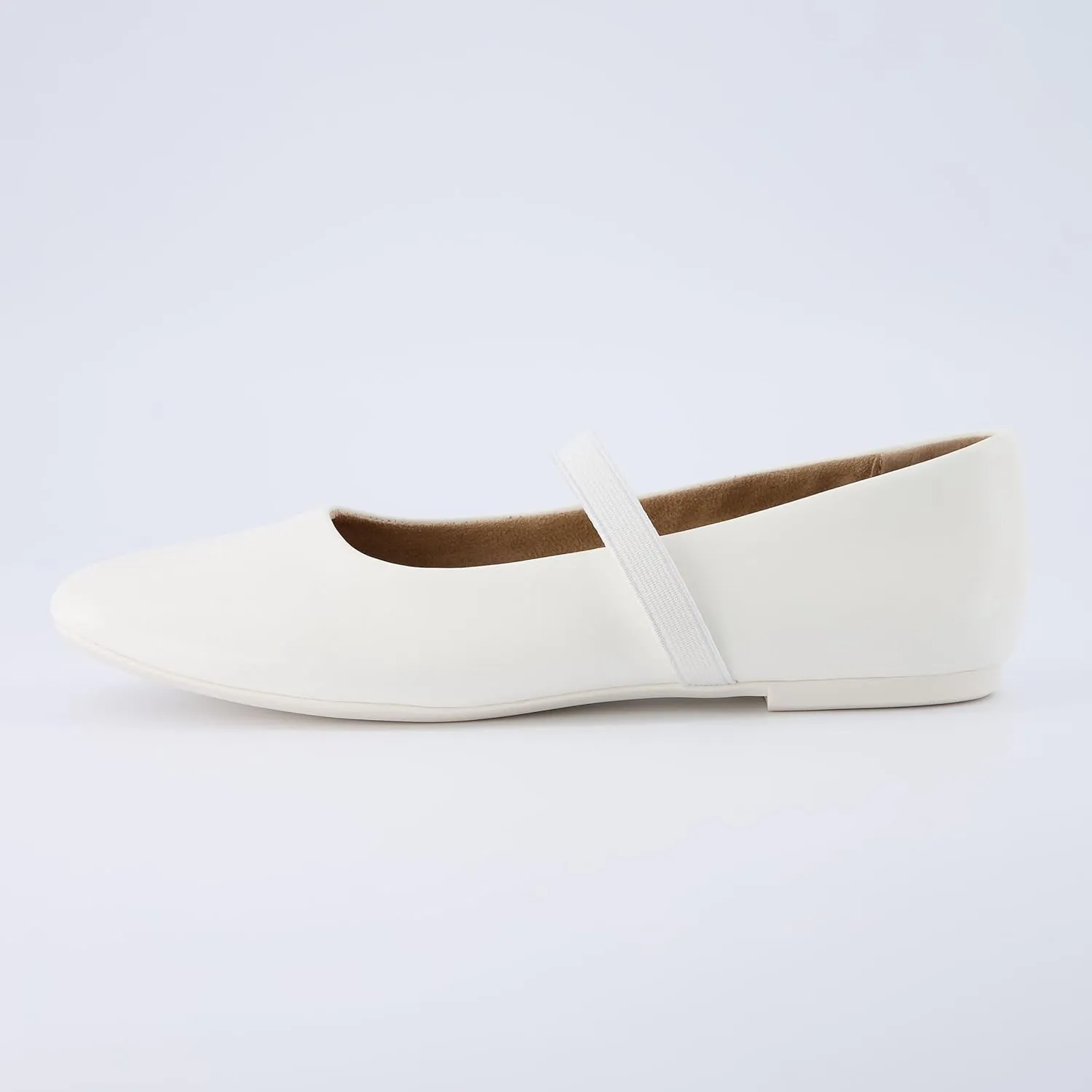 CUSHIONAIRE Women's Gigi Mary Jane Flat with  Memory Foam and Wide Widths Available