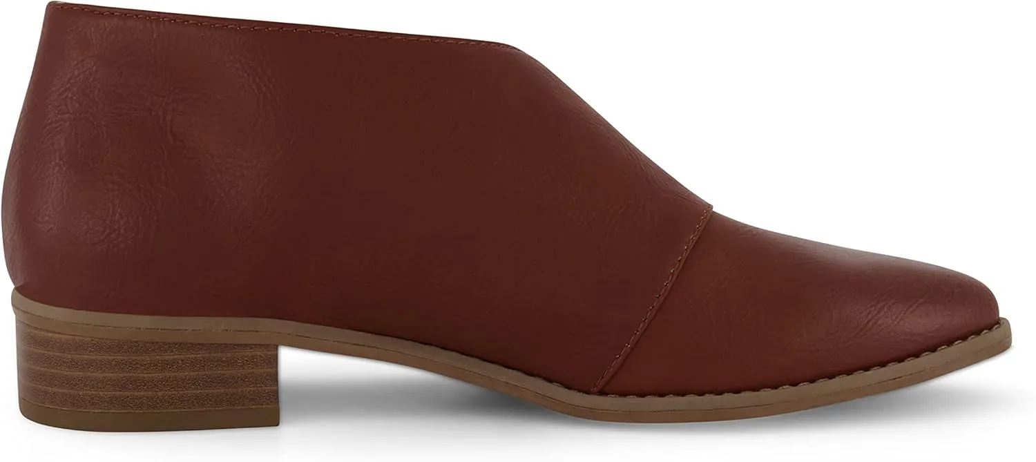 CUSHIONAIRE Women's Puck Side Cut Out Flat  Memory Foam and Wide Widths Available