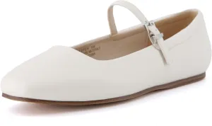 CUSHIONAIRE Women's Sleeper Mary Jane Flat with  Memory Foam and Wide Widths Available
