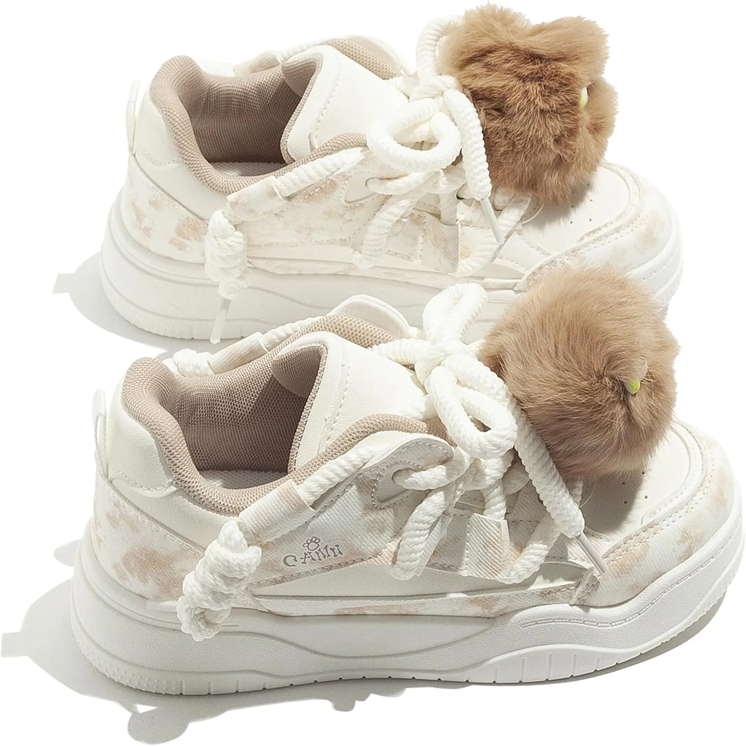 Cute Star Butterfly Walking Shoes Y2K Fashion Lightweight Platform Sneakers for Women Girls Campus