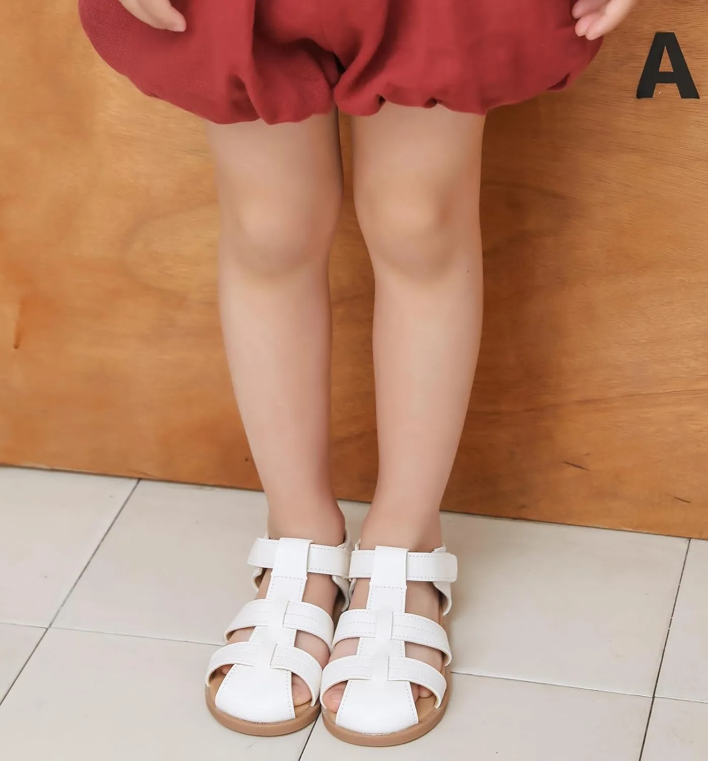 DADAWEN Toddler Little Kid Boys Girls Summer Lightweight Soft Rubber Sole Closed-Toe Non-Slip Outdoor Athletic Sandals