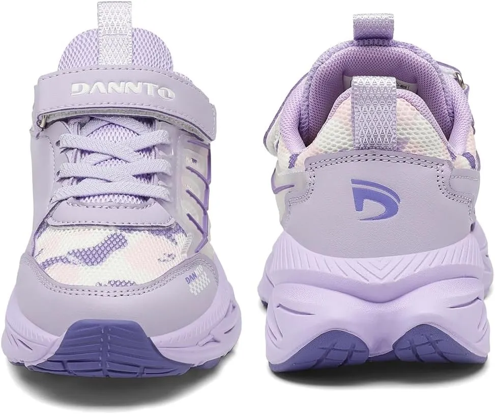 Dannto Kids Sneakers Boys Tennis Shoes Girls Running Breathable Sports Walking Athletic Shoes for Little Kid/Big Kid