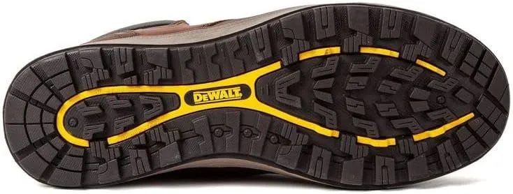 DEWALT Plasma PT - Boots for Men - Full-Grain Leather Upper - Clog-Resistant Outsole - ProComfort Insoles Walnut Pitstop 7 M