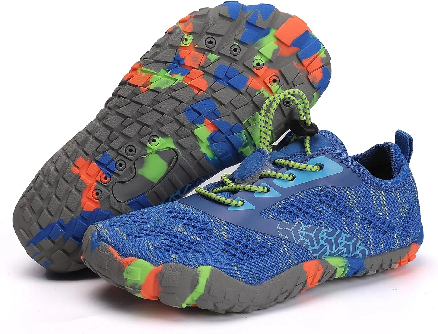 DimaiGlobal Kids Barefoot Shoes Boys Trail Running Shoes Girls Running Shoes Sneakers Athletic Tennis Shoes Toddler Little Kid Big Kid