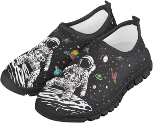 Doojoayie Boys Slip On Sneakers Breathable for Active Child Summer Sport Shoes