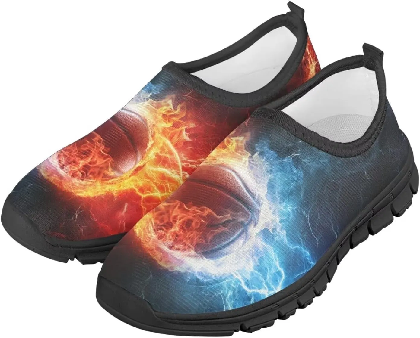 Doojoayie Boys Tennis Shoes Slip On for Active Student School Running Sneakers