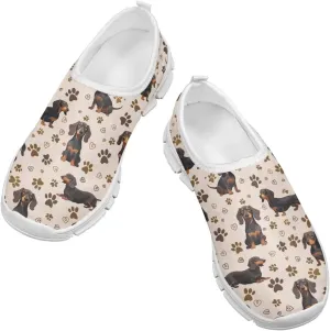 Doojoayie Novelty Girls Slip On Sneakers Soft Flexible Running Shoes Unisex Kid