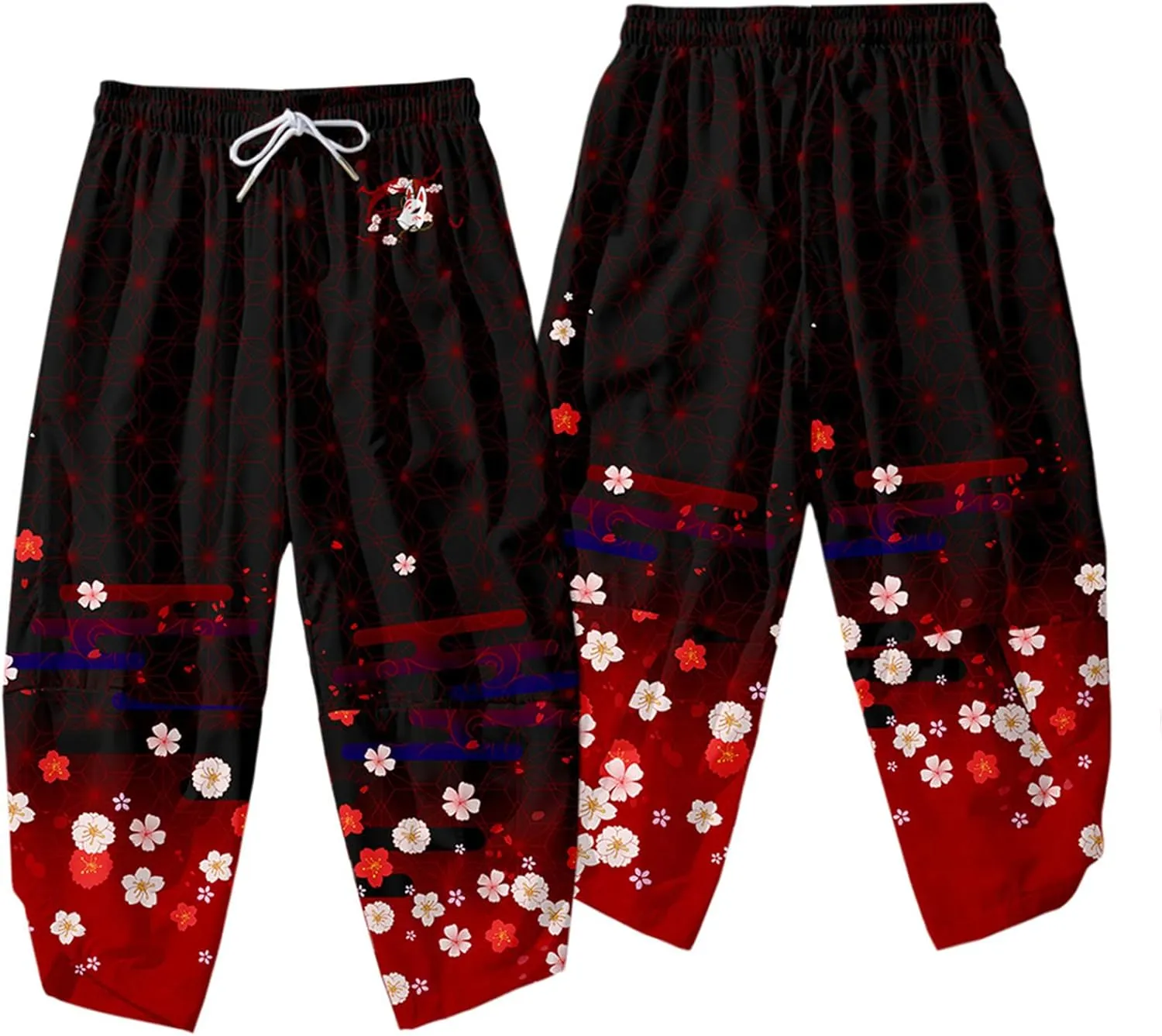 DOSLAVIDA Men's Japanese Kimono Jacket Set Stylish Open Front Coat With Shorts Chinese Style Printed Cardigan Suits