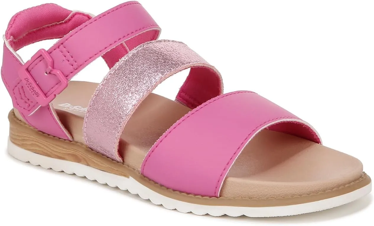 Dr. Scholl's Kids Women's Island Glow Kids Flat Sandal
