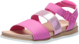 Dr. Scholl's Kids Women's Island Glow Kids Flat Sandal
