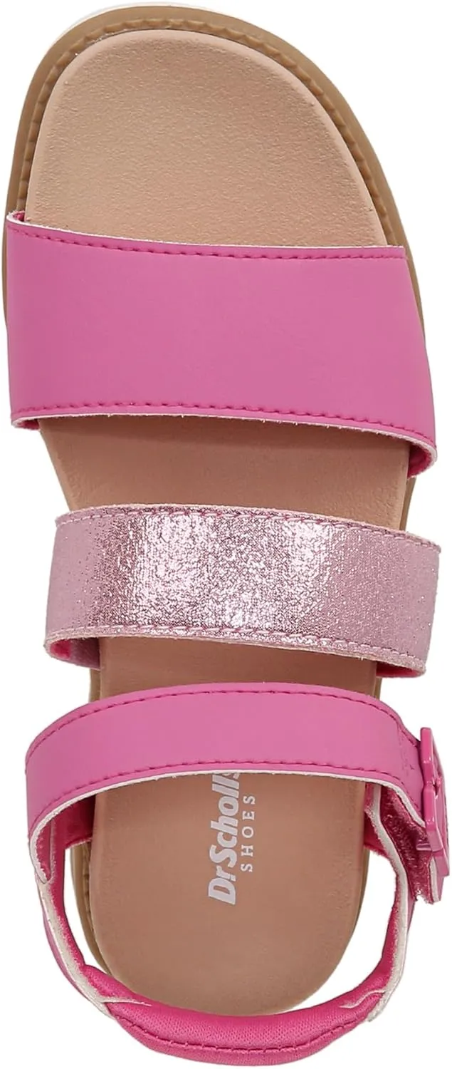 Dr. Scholl's Kids Women's Island Glow Kids Flat Sandal