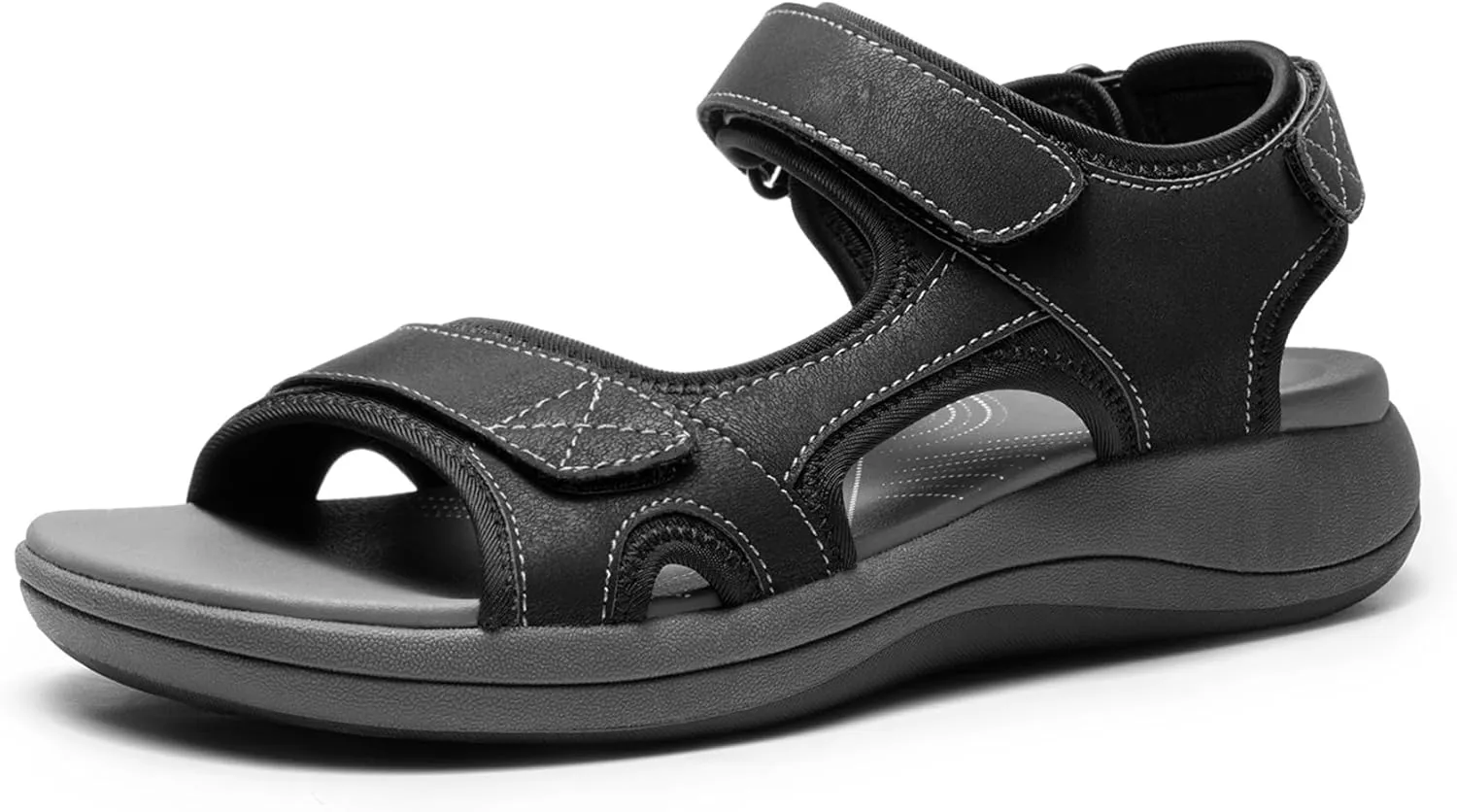 DREAM PAIRS Women's Sandals Open Toe Lightweight Summer Shoes Walking Casual Outdoor