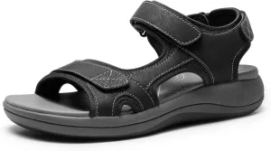 DREAM PAIRS Women's Sandals Open Toe Lightweight Summer Shoes Walking Casual Outdoor