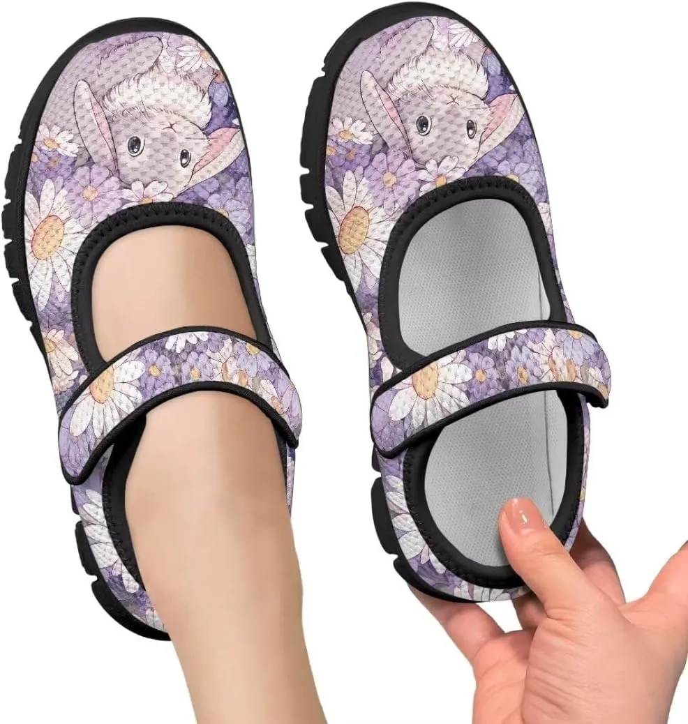 Easter Day Toddler Little Girl Mary Jane Dress Shoes Non Slip School Uniform Shoes for Party