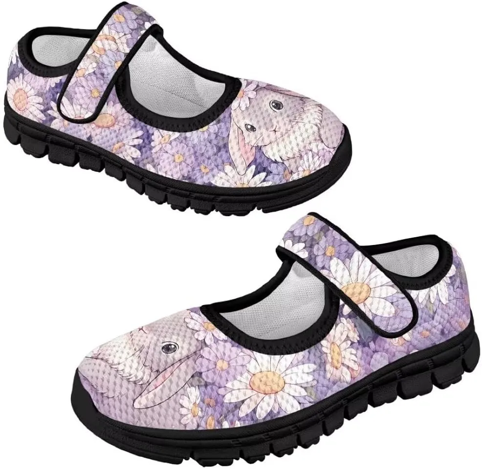 Easter Day Toddler Little Girl Mary Jane Dress Shoes Non Slip School Uniform Shoes for Party