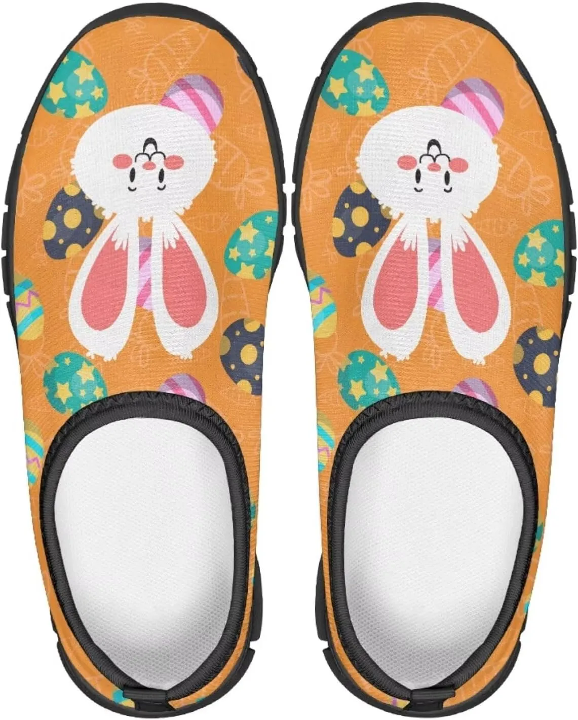 Easter Pattern Running Shoes Low-Cut Sneakers for Boys Girls Comfortable Casual Wide Fashion Shoes for Children