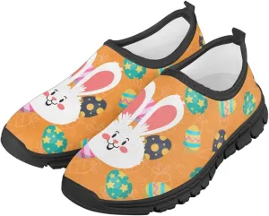 Easter Pattern Running Shoes Low-Cut Sneakers for Boys Girls Comfortable Casual Wide Fashion Shoes for Children