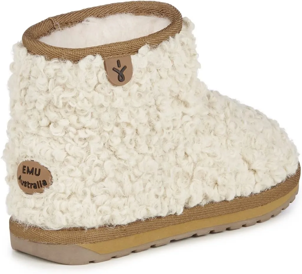 EMU Australia Kids Wallaby Mini Teddy Deluxe Wool EMU Boots
