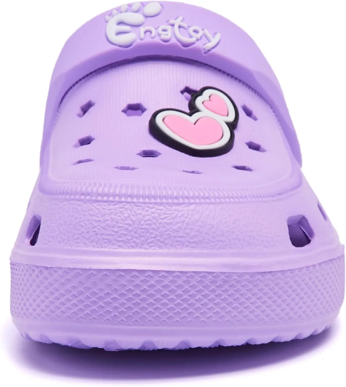 Engtoy Kids Clogs Boys Girls Garden Shoes Slip on Kids Slides Sandals Funny Lightweight Beach Slippers
