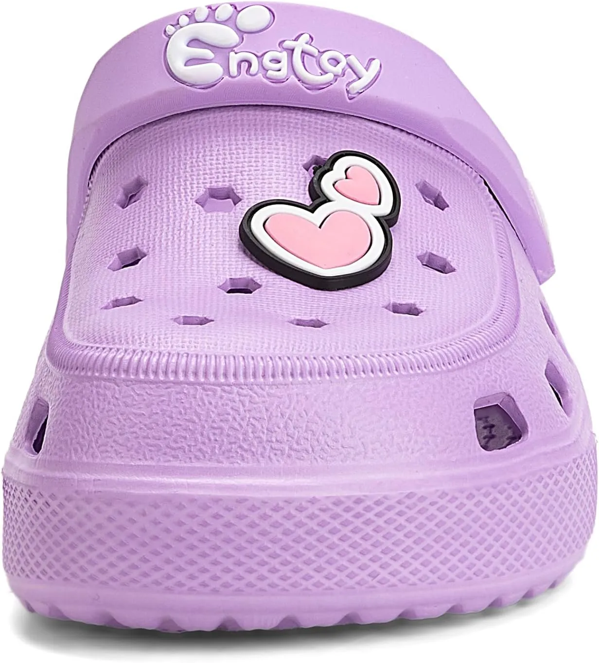 Engtoy Kids Clogs Boys Girls Garden Shoes Slip on Kids Slides Sandals Funny Lightweight Beach Slippers