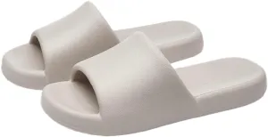 Epsion Women's Cloud Waterproof Sandals Slippers Comfortable Open Toe Slides Soft Thick Sole Non-Slip Shower Shoes