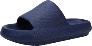 EQUICK Cloud Slides Pillow Slippers for Women and Men | Shower Slippers Bathroom Sandals | Ultra Soft | Cushioned Thick Sole | Indoor & Outdoor