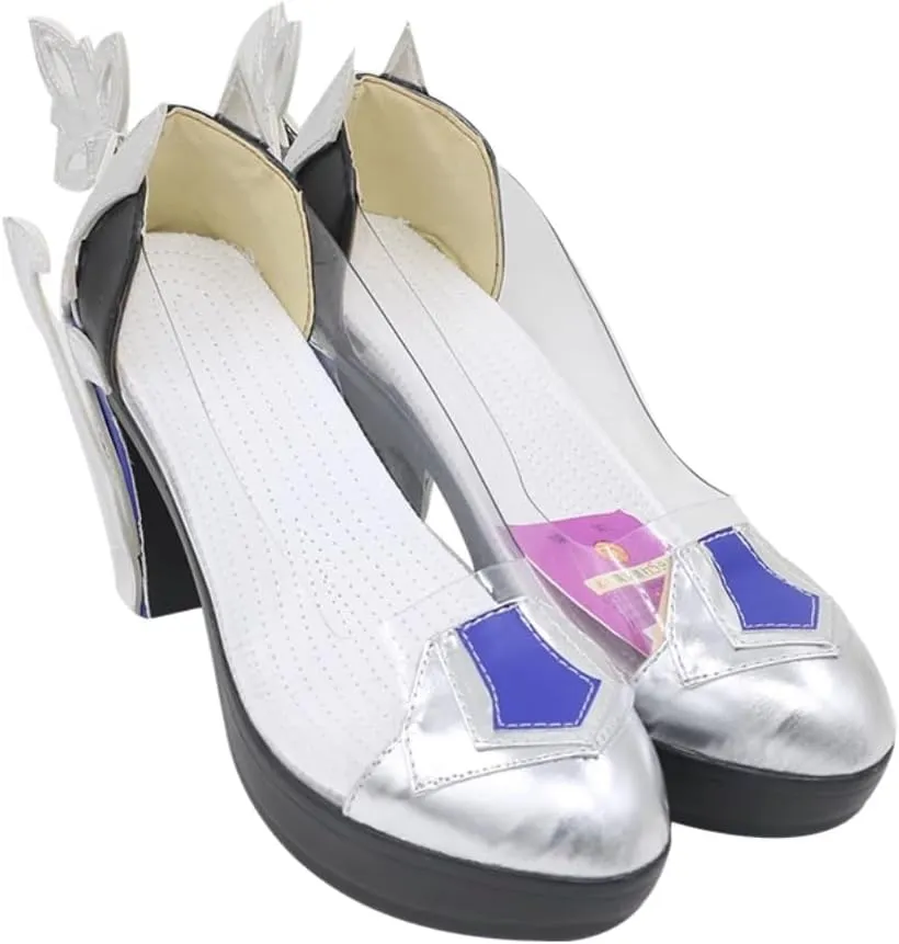 EULA Cosplay Shoes for Game Genshin Impact High Heel Cos Halloween Women Men Shoes Custom Made Anime