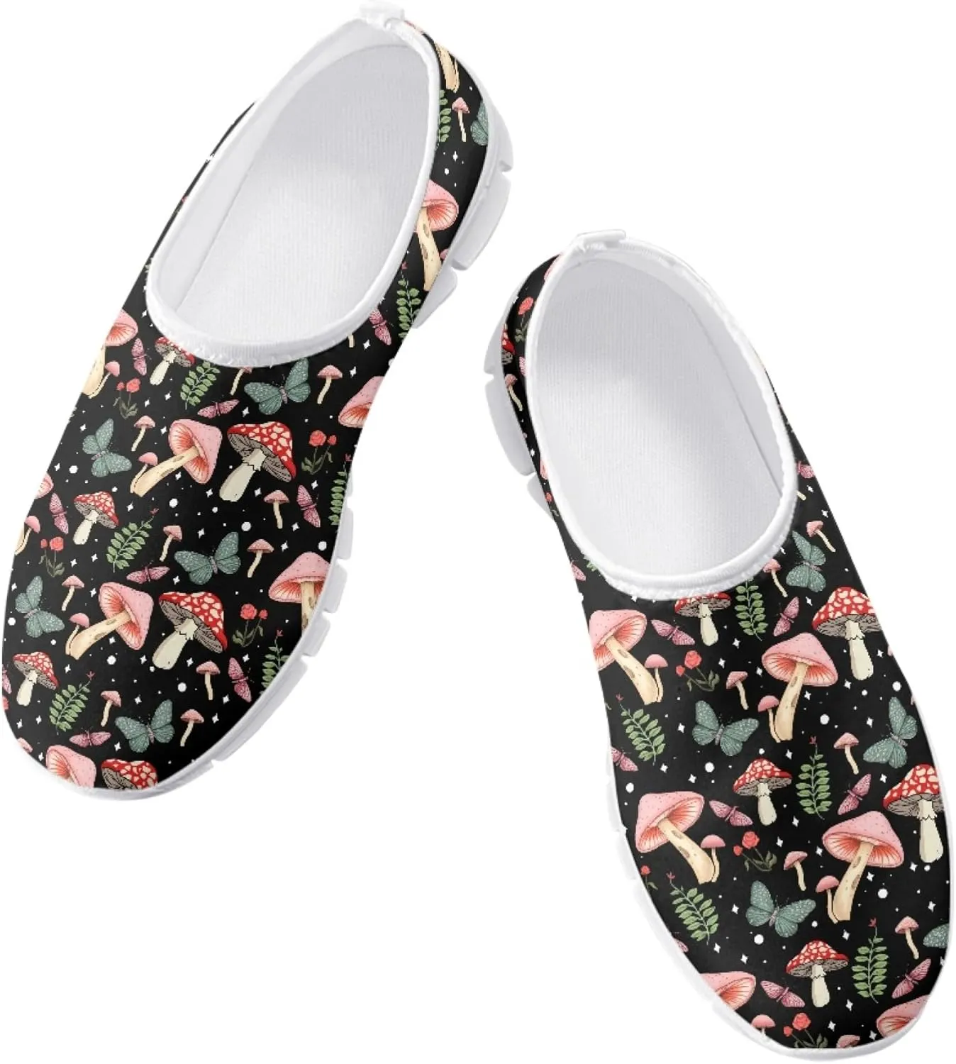 Fashion Design Women Walking Shoes Mesh Sneakers for Ladies Slip-on Shoes Nurse Loafers