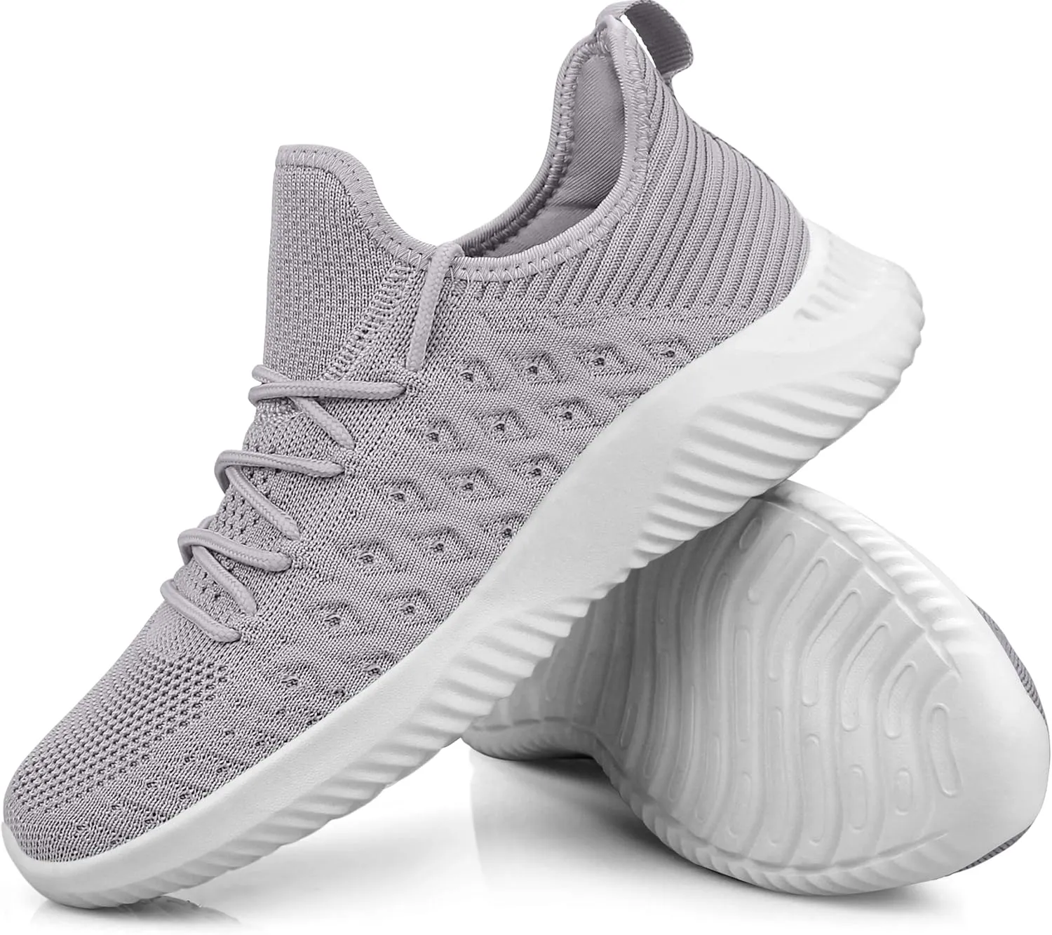Feethit Mens Slip On Walking Shoes Lightweight Breathable Non Slip Running Shoes Comfortable Fashion Sneakers for Men