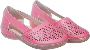 FFMA Women's Wedges Orthopedic Hollow Out Summer Sandals Hollow Carved Sandals Vintage Slip on Sandals Closed Toe Round Toe Hollowed Out Breathable Beach Sandals