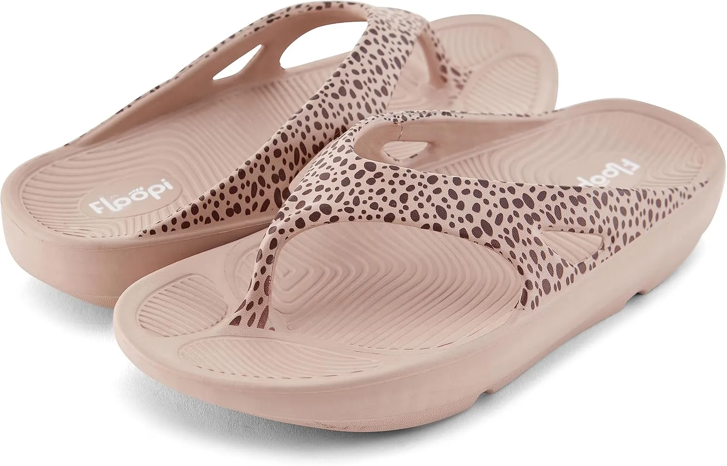 Floopi Womens Sandals LightWeight Thong Sandal for Women Ladies Sport Sandal with Arch Support, Waterproof Beach Flip Flops for Women