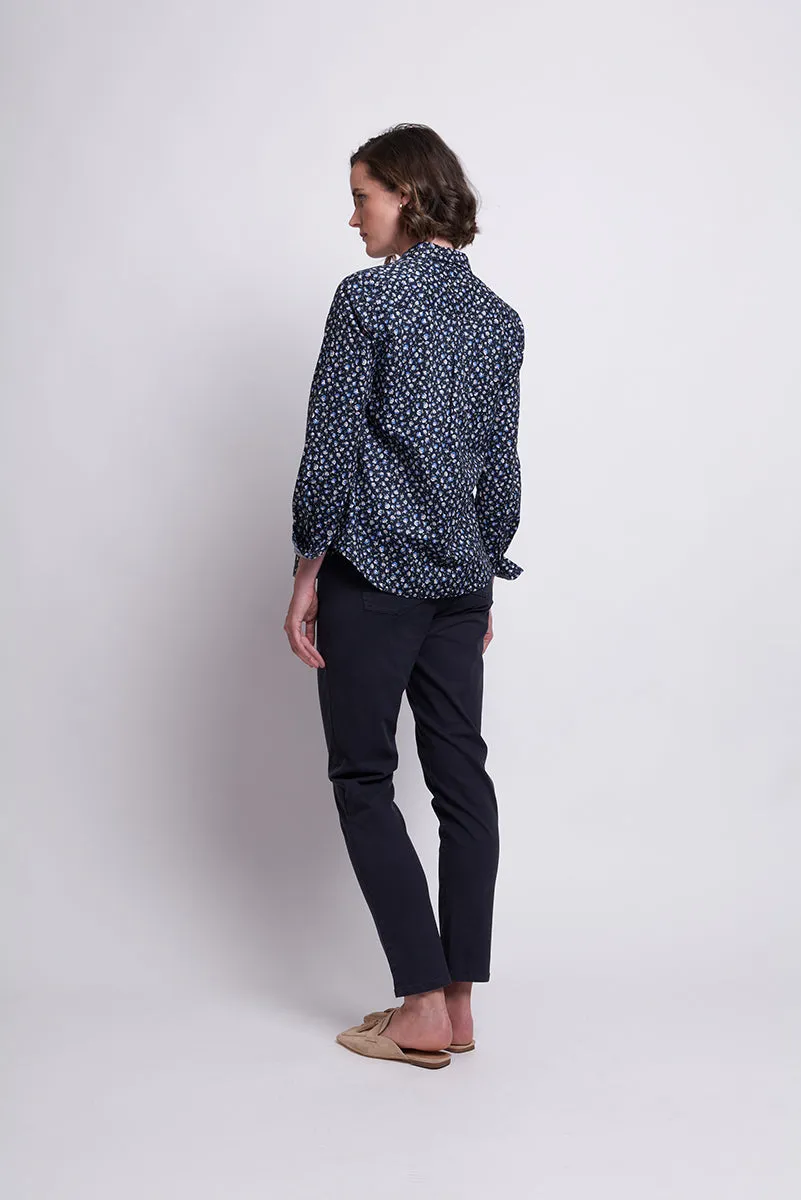 Foil Trouser Holey Moley Ink