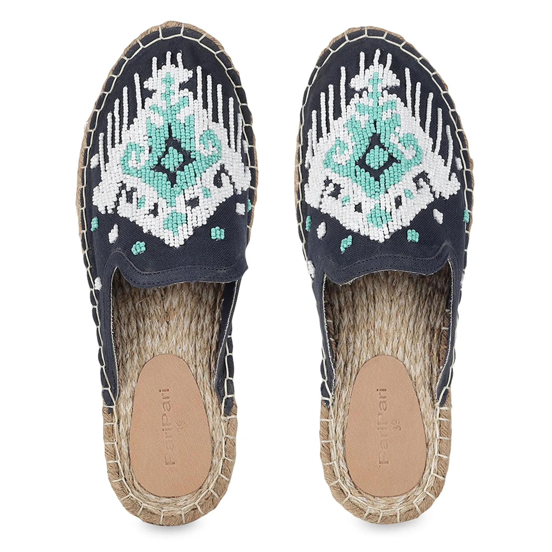 Foot-Friendly Warp Espadrilles Haut Platform