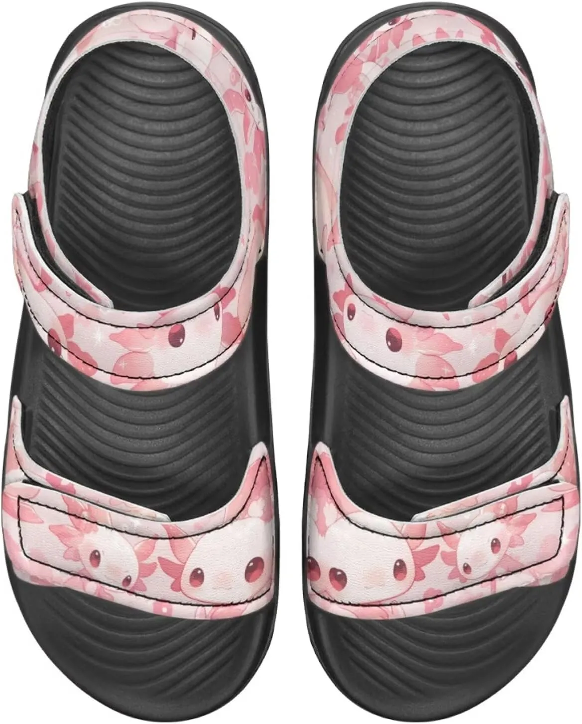 Forchrinse Girls Sandals Summer Outdoor Open Toe Sport Sandals Waterproof Leather Beach Water Shoes