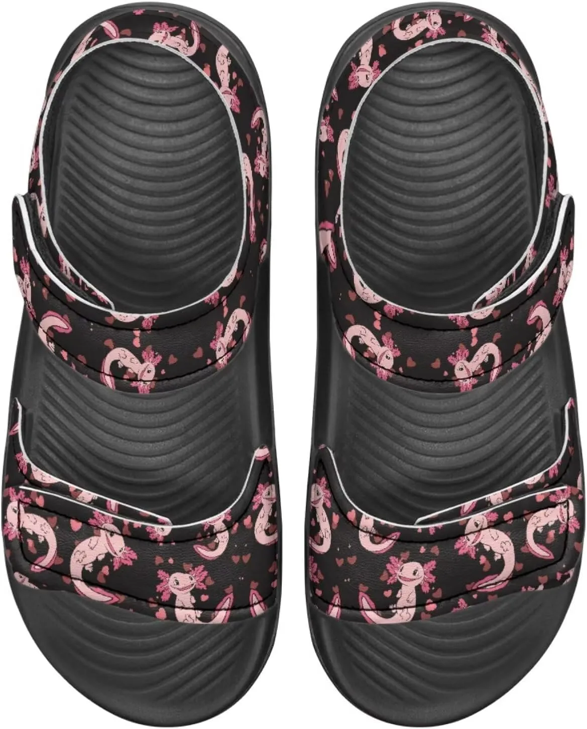 Forchrinse Girls Sandals Summer Outdoor Open Toe Sport Sandals Waterproof Leather Beach Water Shoes