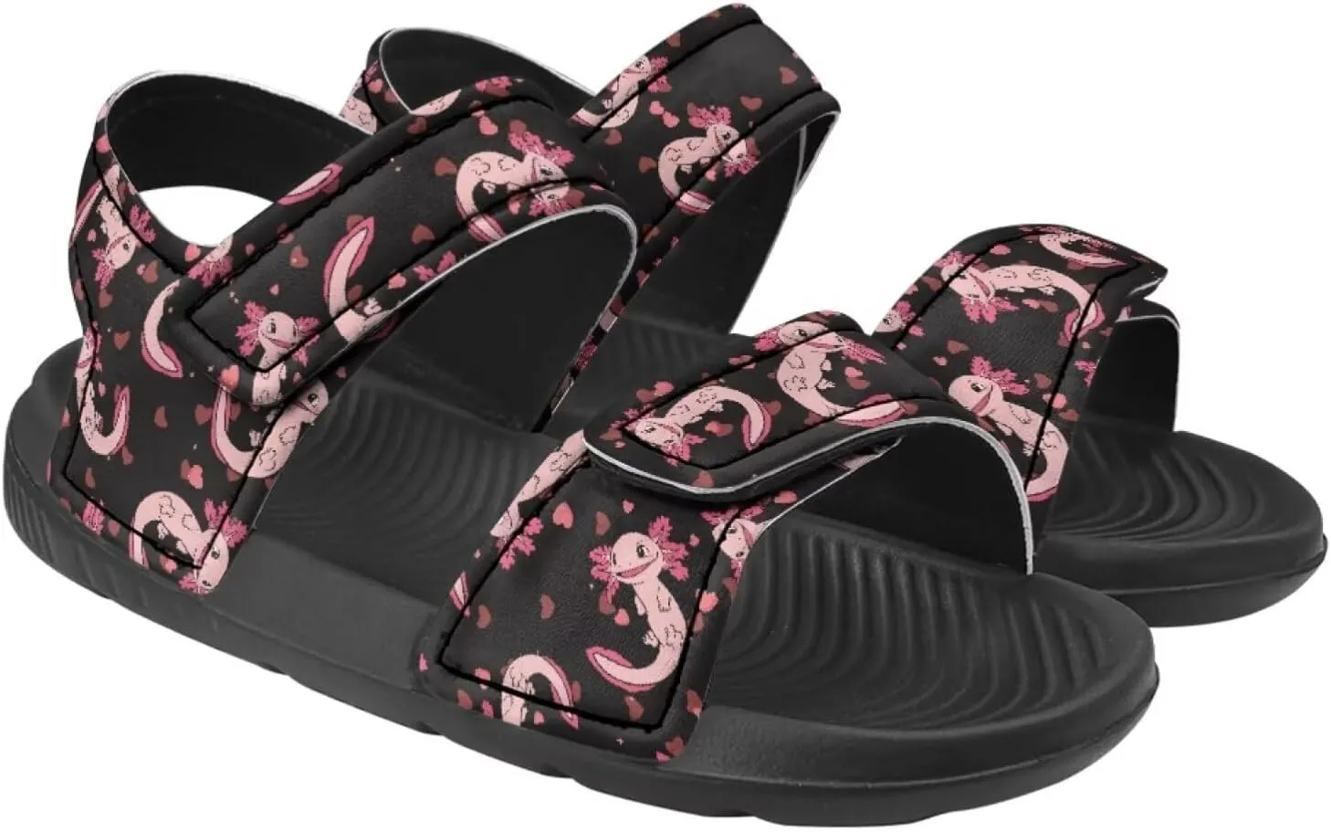 Forchrinse Girls Sandals Summer Outdoor Open Toe Sport Sandals Waterproof Leather Beach Water Shoes