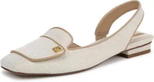 Franco Sarto Womens Teagan Slingback Flats