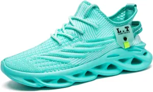 FUJEAK Mens Running Walking Tennis Shoes Mens Casual Fashion Gym Hiking Shoes for Men Sneakers Work Breathable Comfortable Lightweight