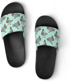 Funny Slides for Women, Slippers for Men Womens Sandals, Anti-Skid Slides Shower Shoes House Slippers Beach Sandals Casual Summer